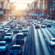 atasco coche circulacion