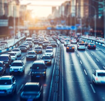 atasco coche circulacion