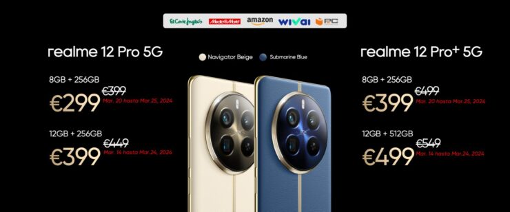 realme 12 Pro series oferta
