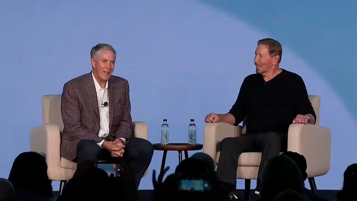 El futuro de los servicios de salud con Larry Ellison y Bill Frist en el Oracle Health Summit 2024