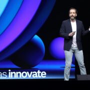 Jared Peterson durante el SAS Innovate 2024 en Las Vegas