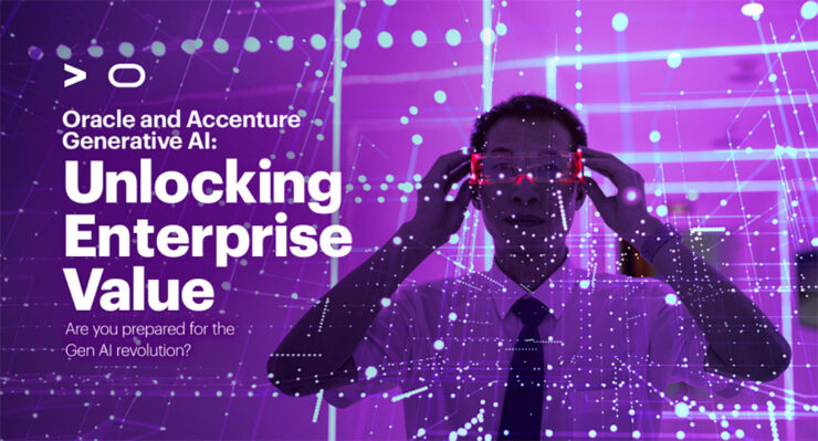 Accenture y Oracle colaboran para ayudar a los clientes a acelerar la adopción de la IA generativa.