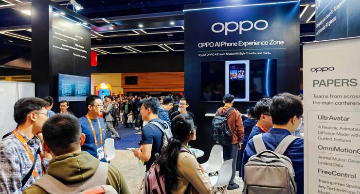 Stand de OPPO en la CVPR 2024