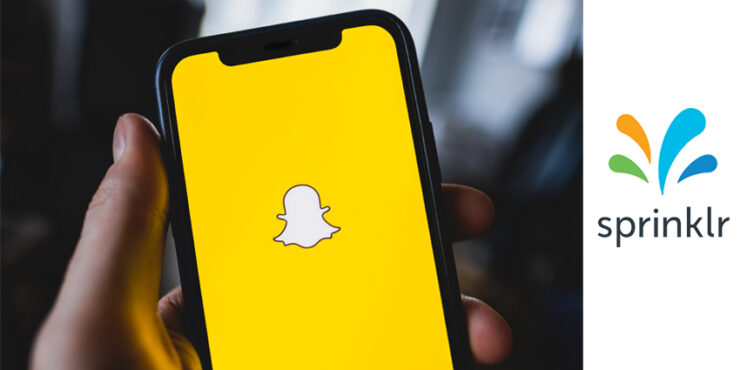 Snapchat impulsa las oportunidades de marca con Sprinklr