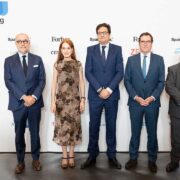 Andrés Rodriguez, Gloria Lomana, Óscar López, Antonio Garamendi e Ignacio Quintana
