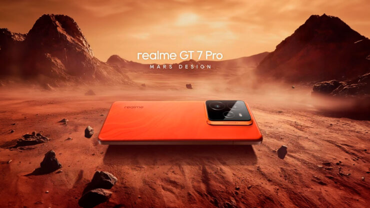 realme GT 7 Pro - Mars Design