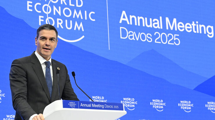 Pedro Sánchez - Davos 2025