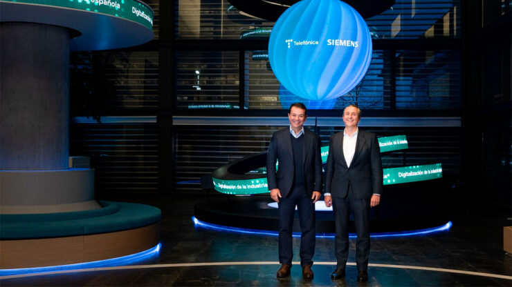 Siemens y Telefónica impulsarán conjuntamente la digitalización de la industria en España