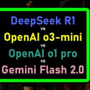 Comparativa IA: DeepSeek R1, OpenAI o3-mini y Gemini Flash