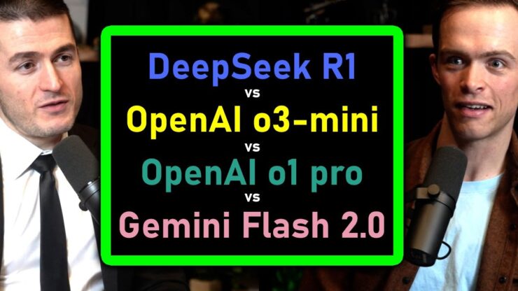 Comparativa IA: DeepSeek R1, OpenAI o3-mini y Gemini Flash