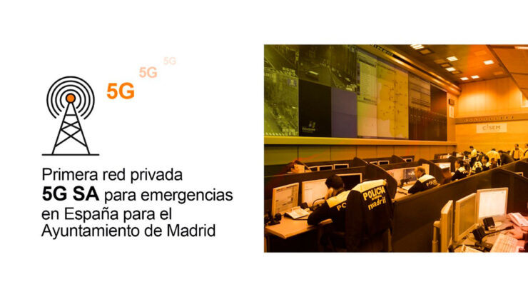 Madrid y Orange lanzan la primera red privada 5G SA para emergencias en España