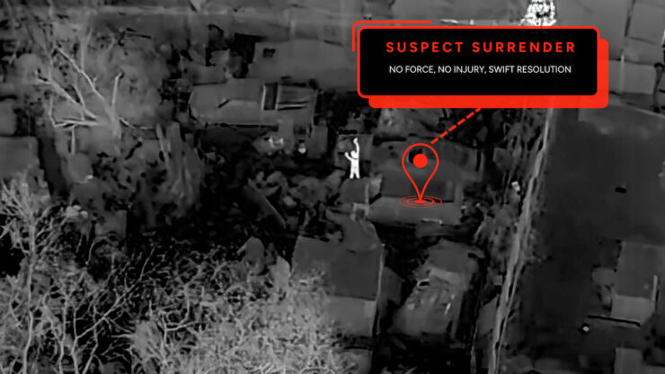 Drones con inteligencia artificial redefinen la seguridad y el rescate