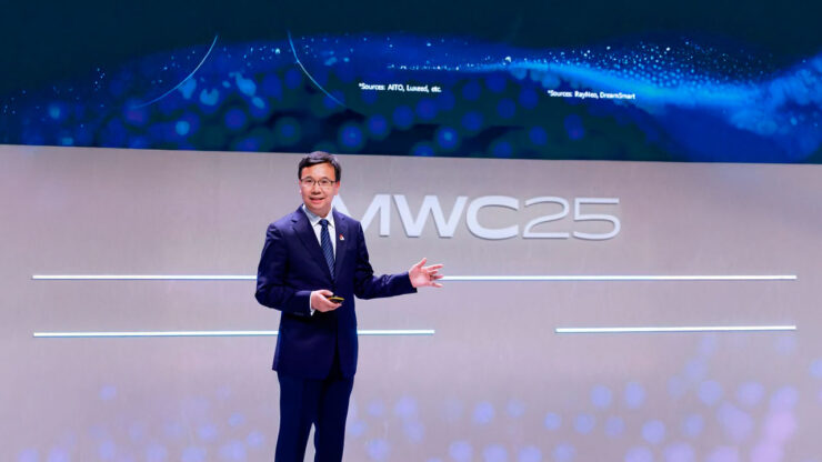 Yang Chaobin, director de la junta y CEO del ICT Business Group de Huawei