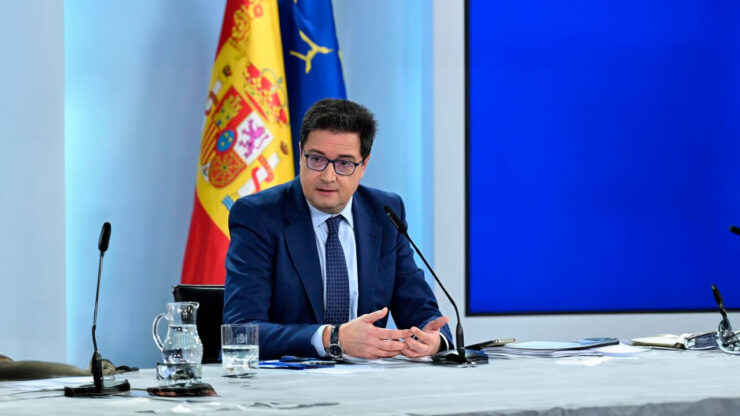 Óscar López, ministro para la Transformación Digital y de la Función Pública