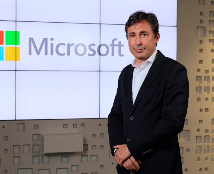 Paco Salcedo, presidente de Microsoft España