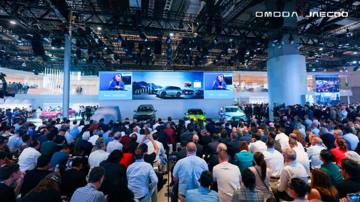 OMODA & JAECOO presenta tres nuevos modelos electrificados en el Salón del Automóvil de Shanghái