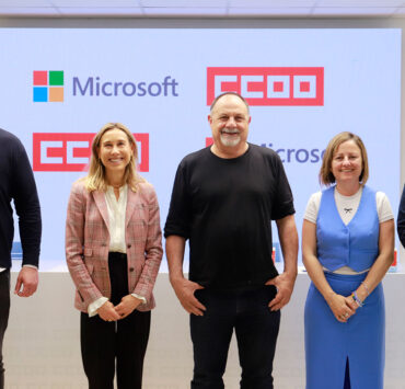 Microsoft y CCOO colaboran en la formación en IA para reforzar la empleabilidad sindical