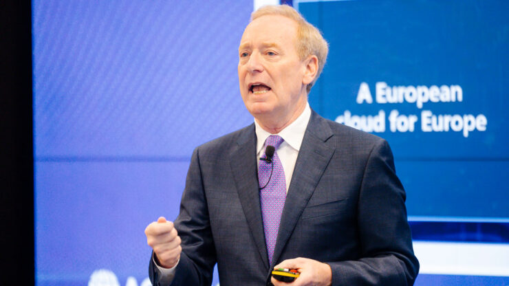 Brad Smith, presidente de Microsoft