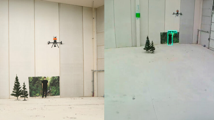 Drones con 5G e IA permiten localizar personas desaparecidas en zonas rurales