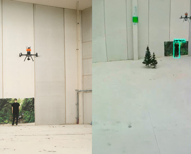 Drones con 5G e IA permiten localizar personas desaparecidas en zonas rurales