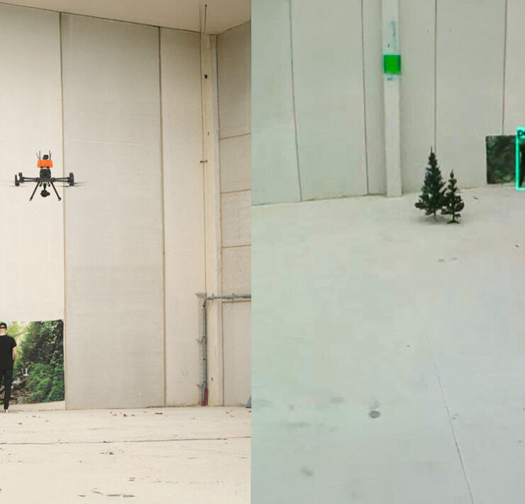 Drones con 5G e IA permiten localizar personas desaparecidas en zonas rurales