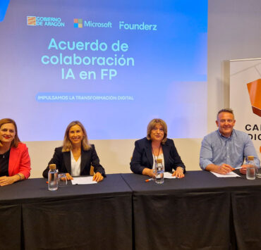 Microsoft colaborará con el Gobierno de Aragón para introducir la Inteligencia Artificial en la Formación Profesional