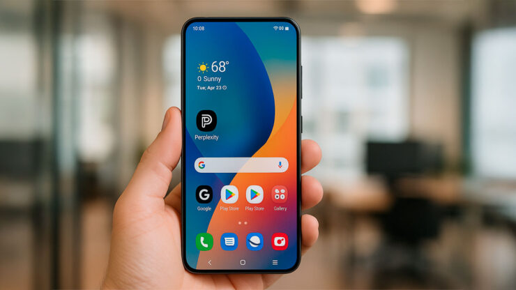 Samsung planea integrar la IA de Perplexity en sus futuros móviles