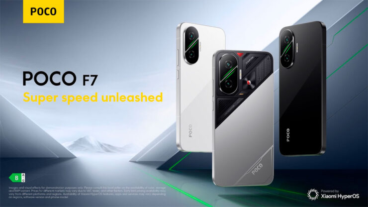 POCO lanza el F7 con Snapdragon 8s Gen 4 y batería de 6500 mAh para el segmento de gama alta