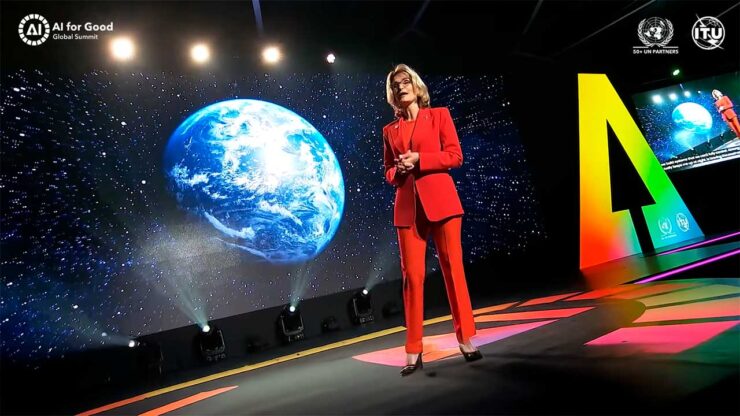 Doreen Bogdan-Martin, secretaria general de la Unión Internacional de Telecomunicaciones (UIT) - AI for Good