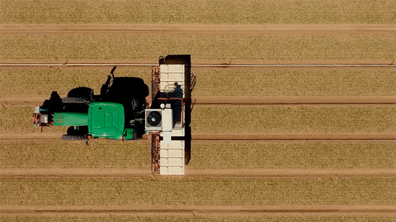 Agricultura de precisión sin productos químicos