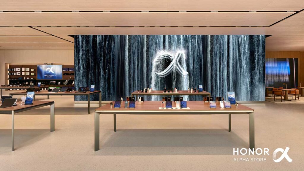 HONOR inaugura su tienda insignia global en Shenzhen centrada en inteligencia artificial