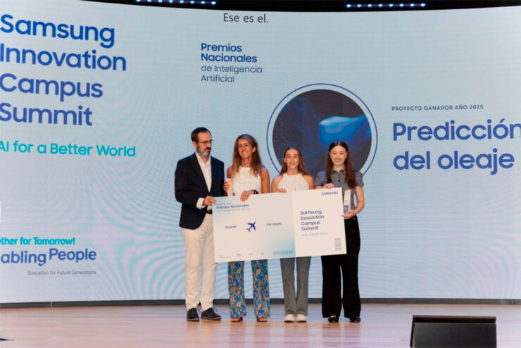 Premio Nacional de Inteligencia Artificial de Samsung para un sistema de alerta marítima
