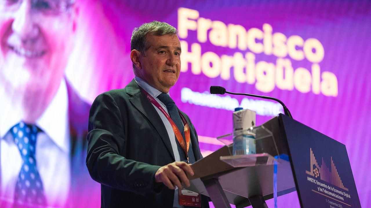 Francisco Hortigüela, presidente de AMETIC