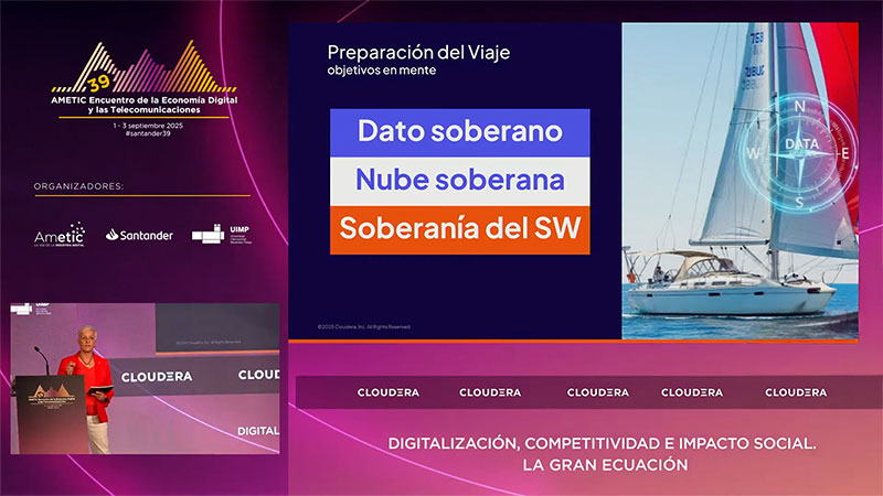Lola Rebollo, directora de Sector Público en Cloudera