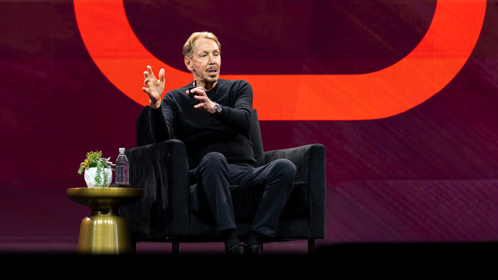 Larry Ellison, presidente y CTO de Oracle