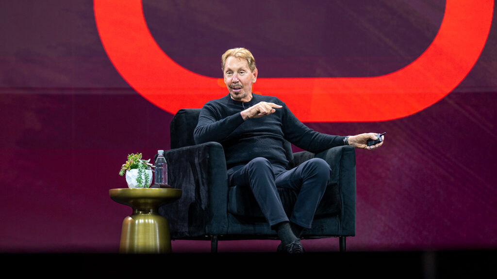Larry Ellison, presidente y CTO de Oracle