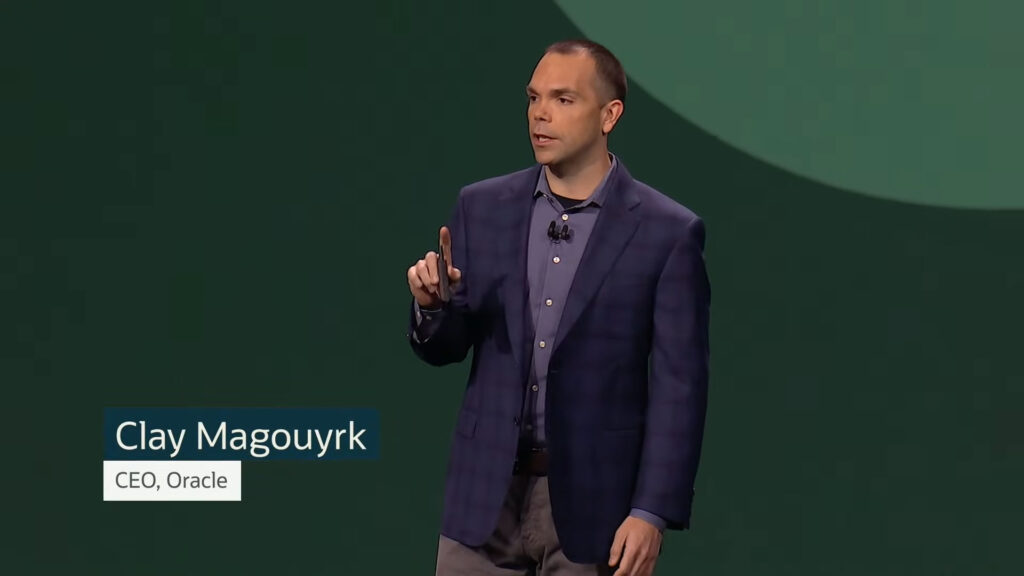 Clay Magouyrk, CEO Oracle