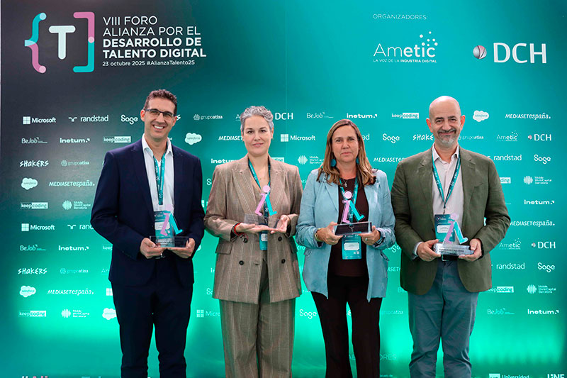 España debate sobre el talento digital ante el avance de la inteligencia artificial 8 Digital Skills Awards Spain 2025