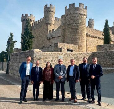 Fibra óptica FTTR en el castillo de Olmillos de Sasamón