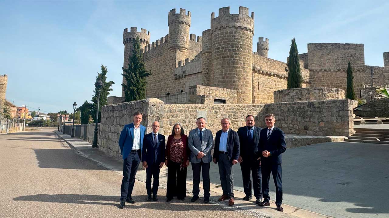 Fibra óptica FTTR en el castillo de Olmillos de Sasamón
