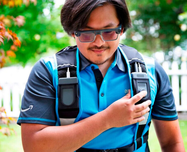 Amazon desarrolla gafas inteligentes con IA para repartidores