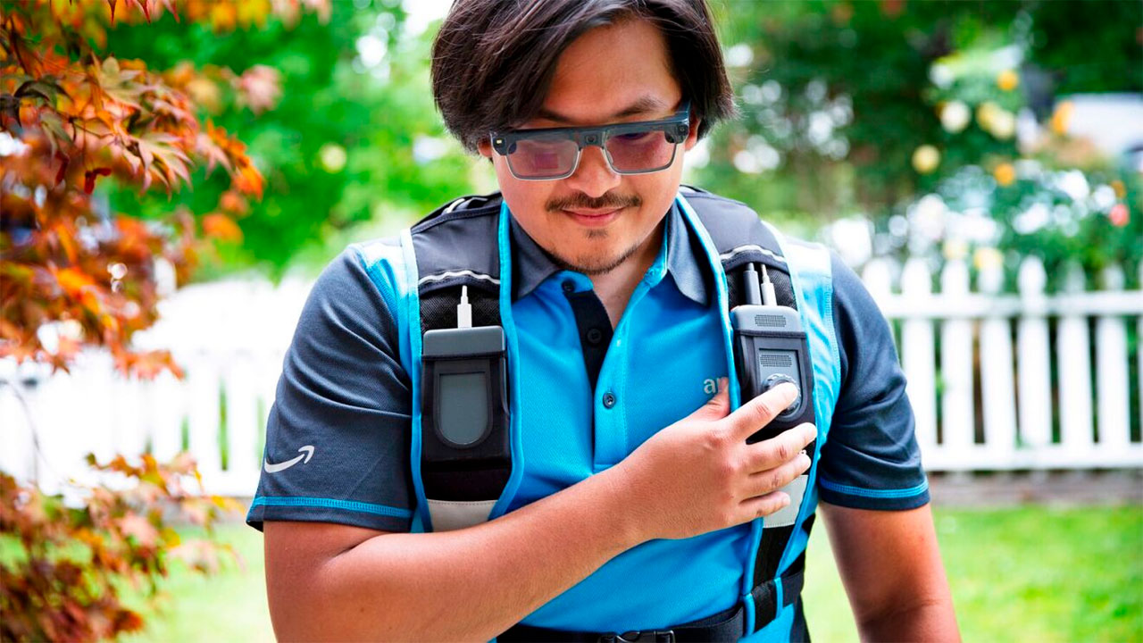 Amazon desarrolla gafas inteligentes con IA para repartidores