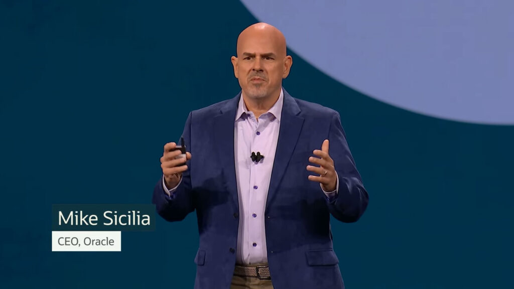 Mike Sicilia, CEO, Oracle