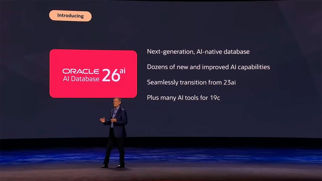 Juan Loaiza, vicepresidente ejecutivo de Oracle Database Technologies