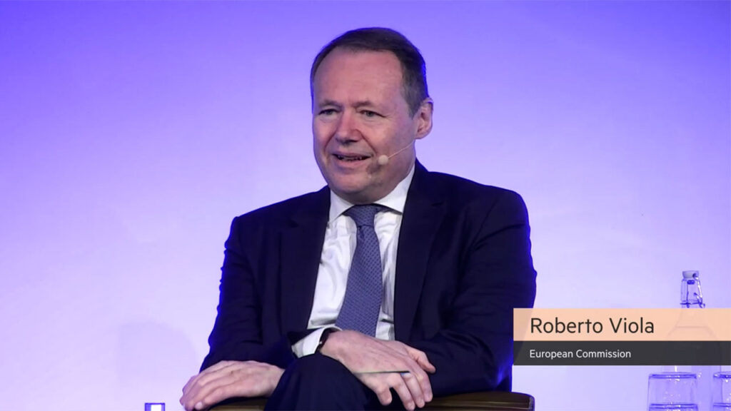 Roberto Viola, director general de la Dirección General de Redes de Comunicación, Contenido y Tecnologías (DG CONNECT)