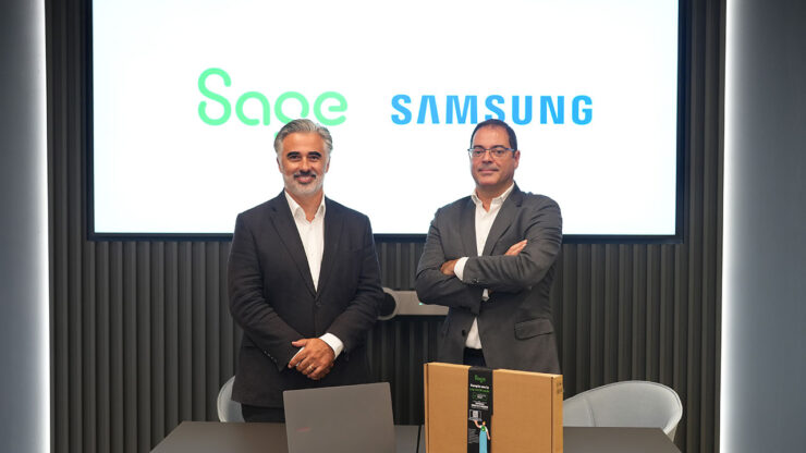 Samsung y Sage cierran un acuerdo para facilitar la renovación tecnológica de las pymes españolas