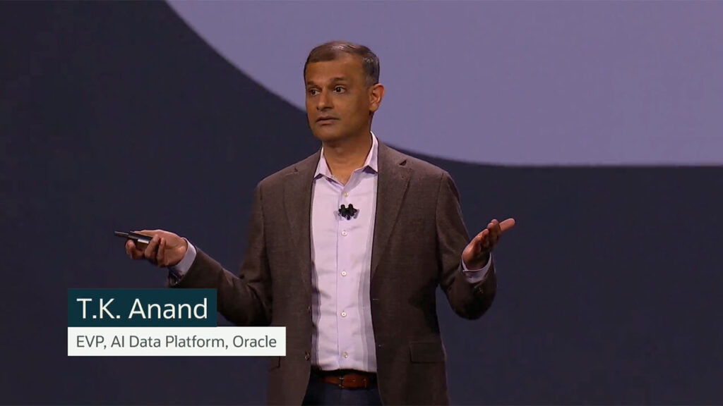 T.K. Anand, Executive Vice President de AI Data Platform