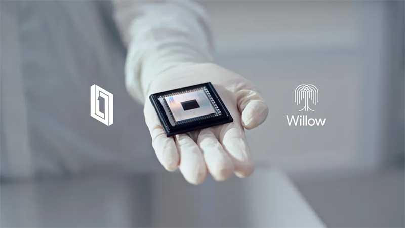 Quantum Echoes logra la primera ventaja cuántica verificable 6 Chip cuántico Willow
