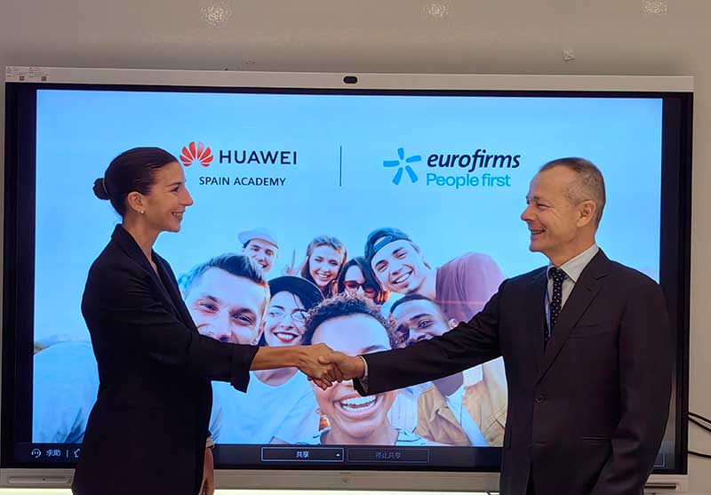 Huawei y Eurofirms formarán a 15.000 profesionales en España 4 Eurofirms Group y Huawei Spain Academy