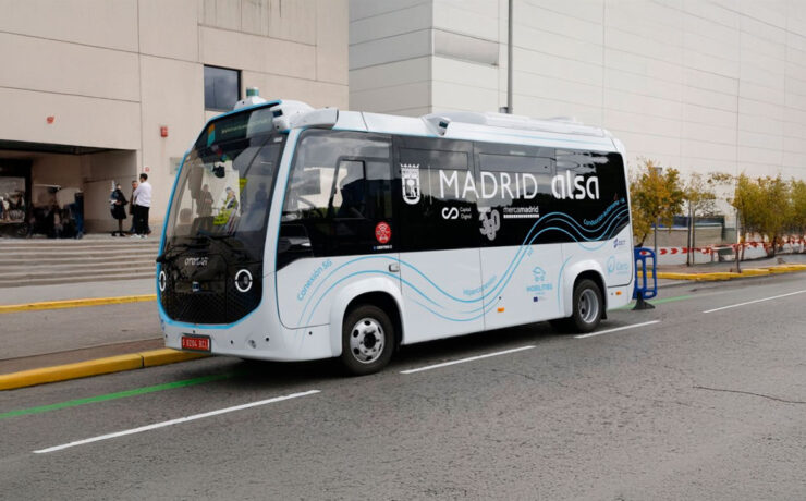 Orange conecta el primer minibús autónomo de Mercamadrid a su red 5G SA 42 Orange conecta el primer minibús autónomo de Mercamadrid a su red 5G SA